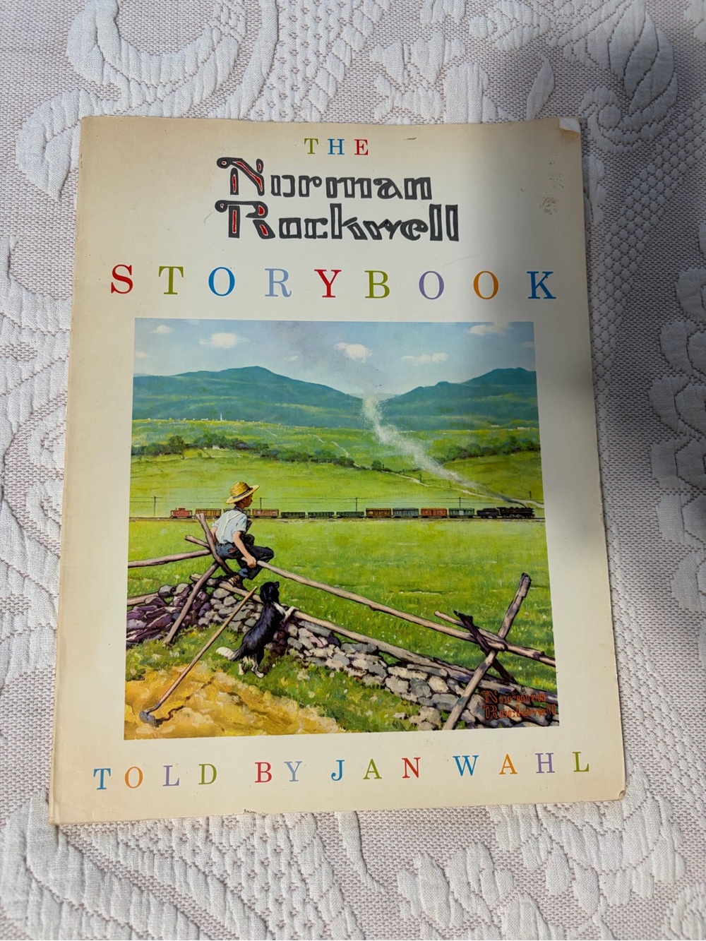 The Norman Rockwell Storybook - Jan Wahl Vintage iconic traditional classic